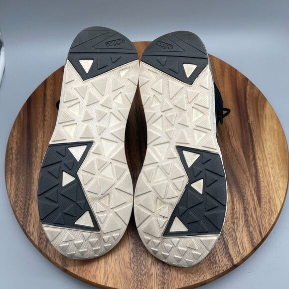 Adidas QuestarStrike Cloudfoam Mid Running Shoes Mens 10 Core Black Walking Gym - Picture 7 of 8